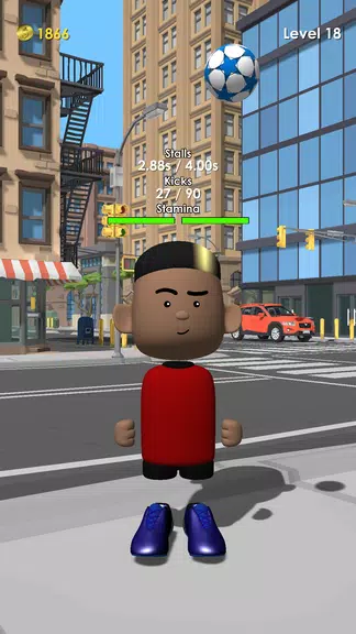 The Real Juggle: Soccer 2024 Captura de tela 2