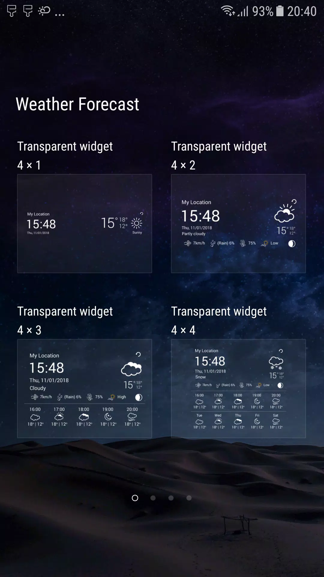 Weather Forecast应用截图第3张