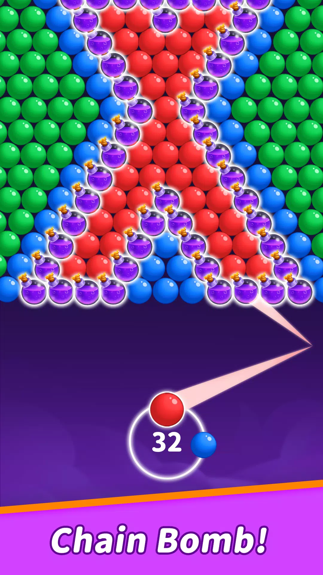 BubbleShooter Pop & Puzzle 螢幕截圖 1