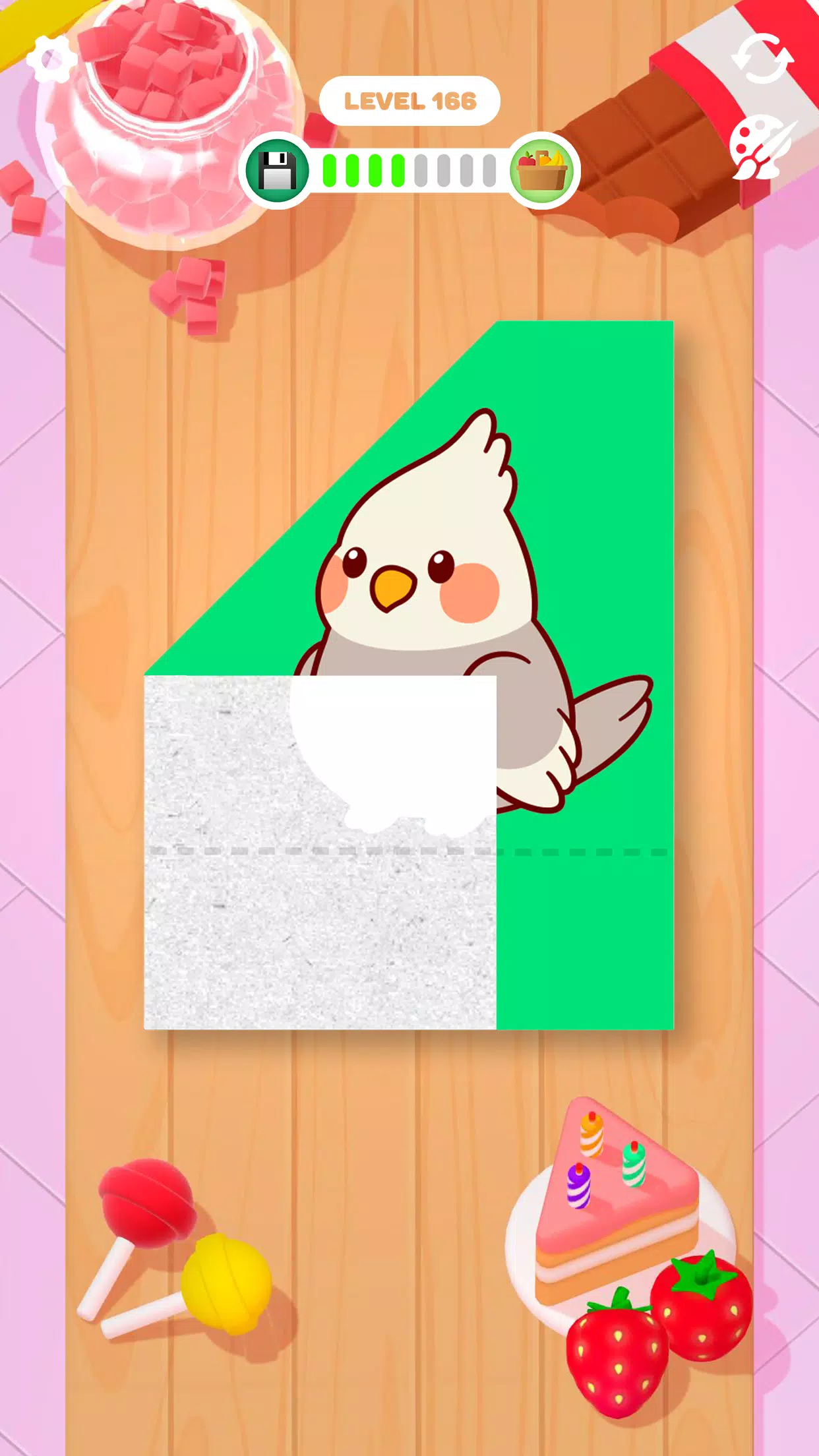 Paper Fold ဖန်သားပြင်ဓာတ်ပုံ 2