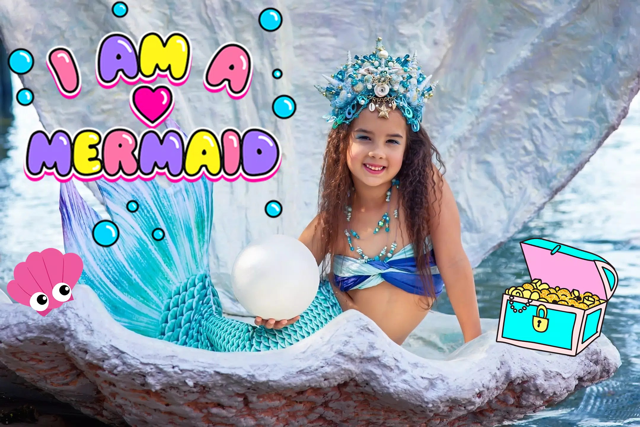 Mermaid Magic Photo Editor 螢幕截圖 0