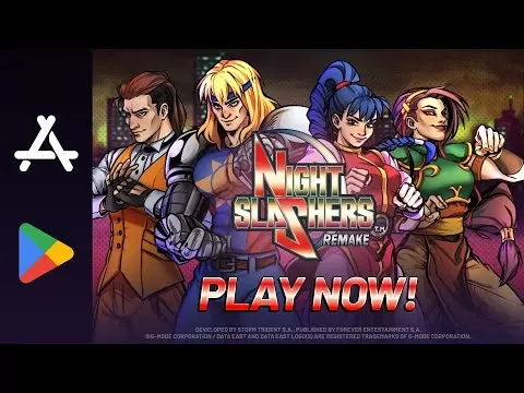 Night Slashers Remake Mobile Release Now Available