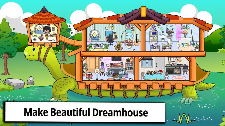 Tizi Home Room Decoration Game 螢幕截圖 3