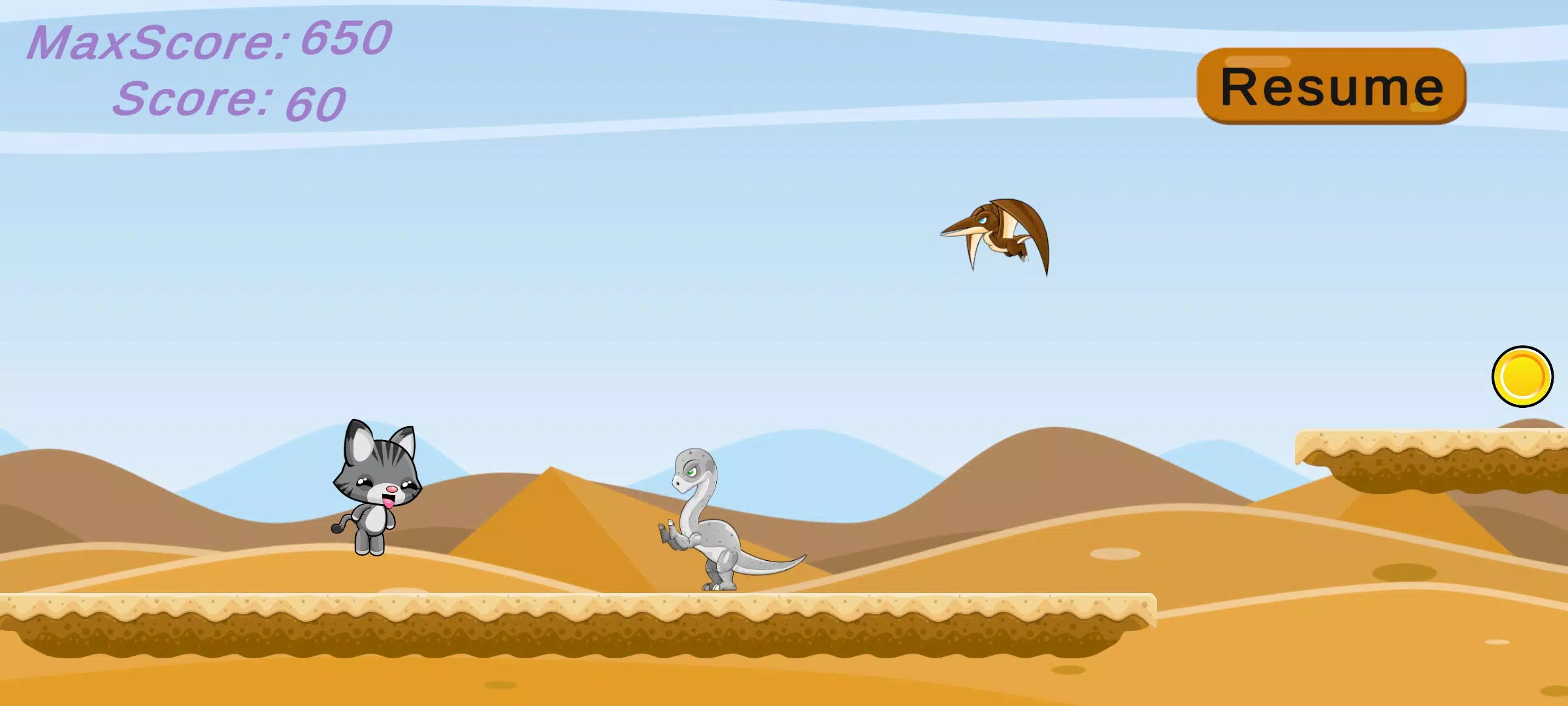 Cat Runner Adventure Ekran Görüntüsü 3