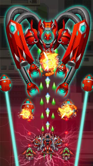 Sky Raptor: 射擊飛機遊戲 螢幕截圖 2