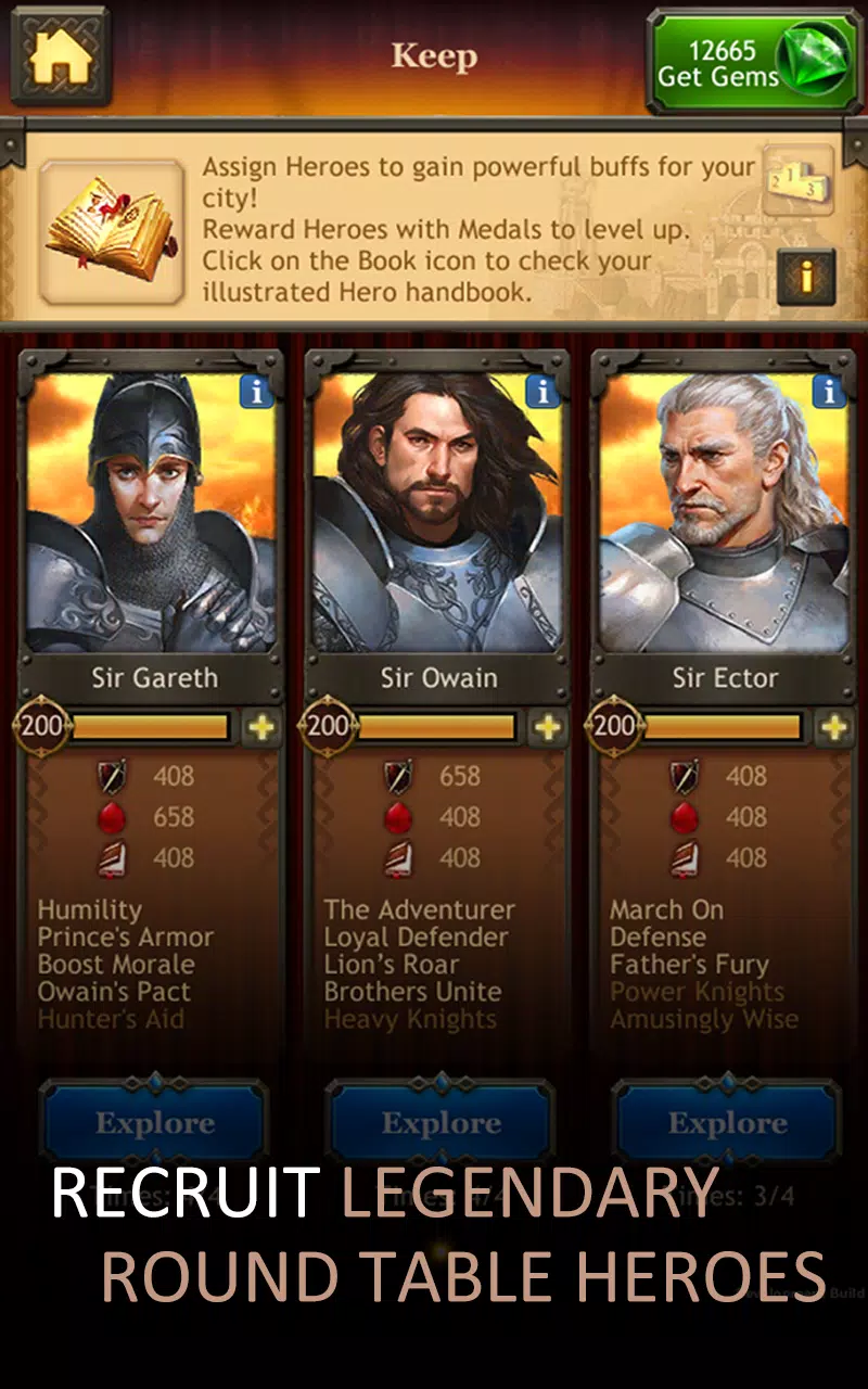 Kingdoms of Camelot: Battle应用截图第2张