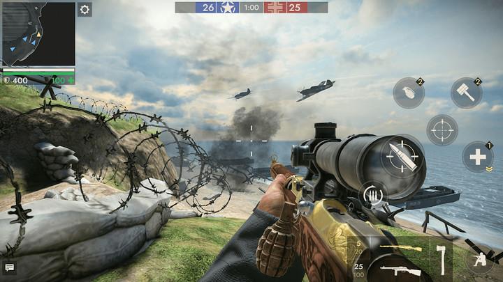 World War Heroes — WW2 PvP FPS 螢幕截圖 0
