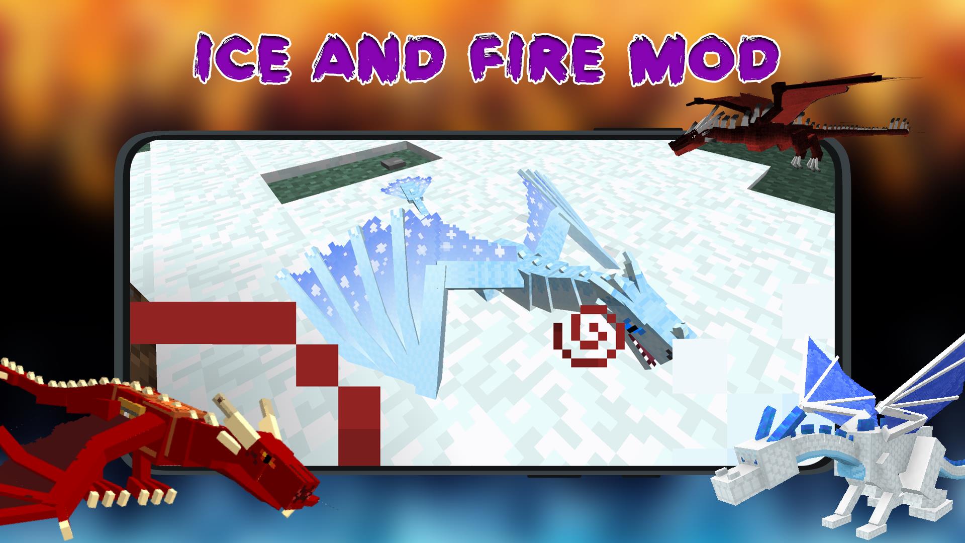 Ice and Fire Mod For Minecraft Ekran Görüntüsü 1