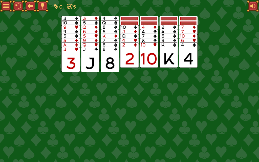 Schermata Solitaire Scorpion 3