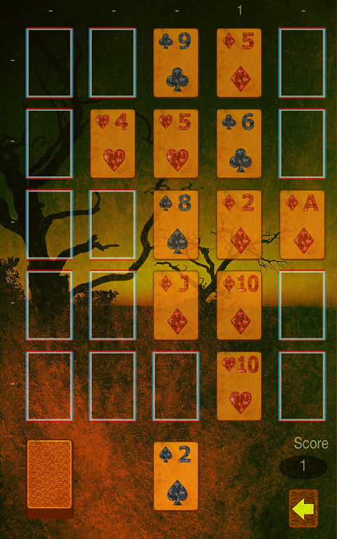 Poker(Solitaire) 螢幕截圖 1