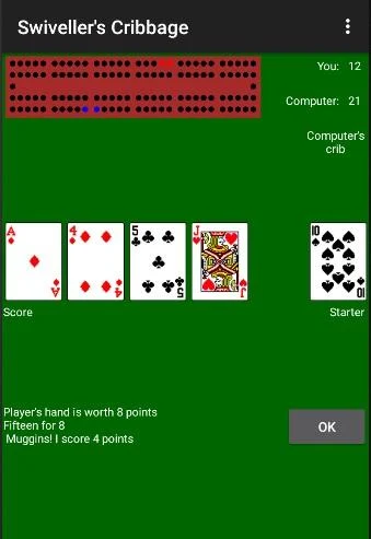 Swiveller's Cribbage Ảnh chụp màn hình 3