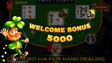 21 Blackjack Real Casino Game Ảnh chụp màn hình 2