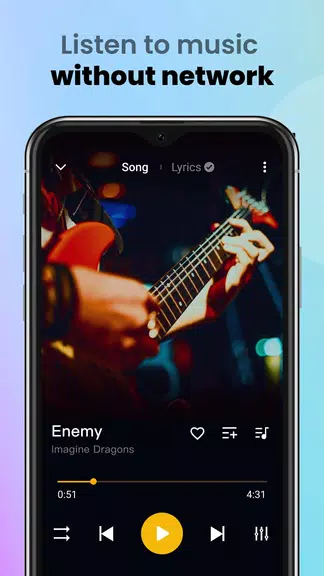 Reprodutor de música & MP3 Captura de tela 1