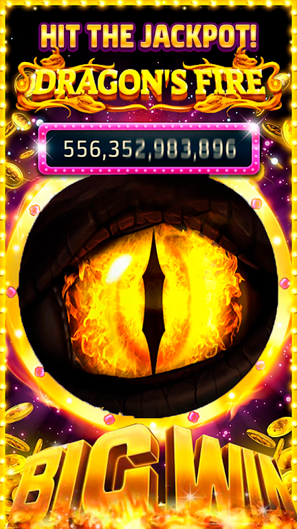 Dragon's Gold Flames Vegas Casino Slots 螢幕截圖 2