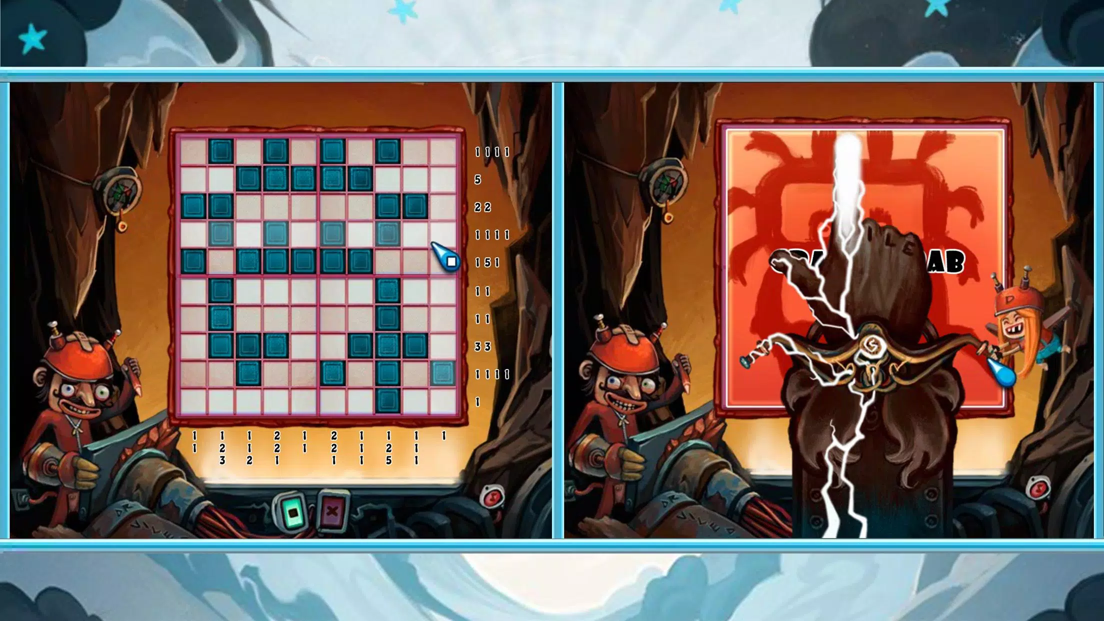 NoNoSparks: Genesis - Picross Tangkapan skrin 2