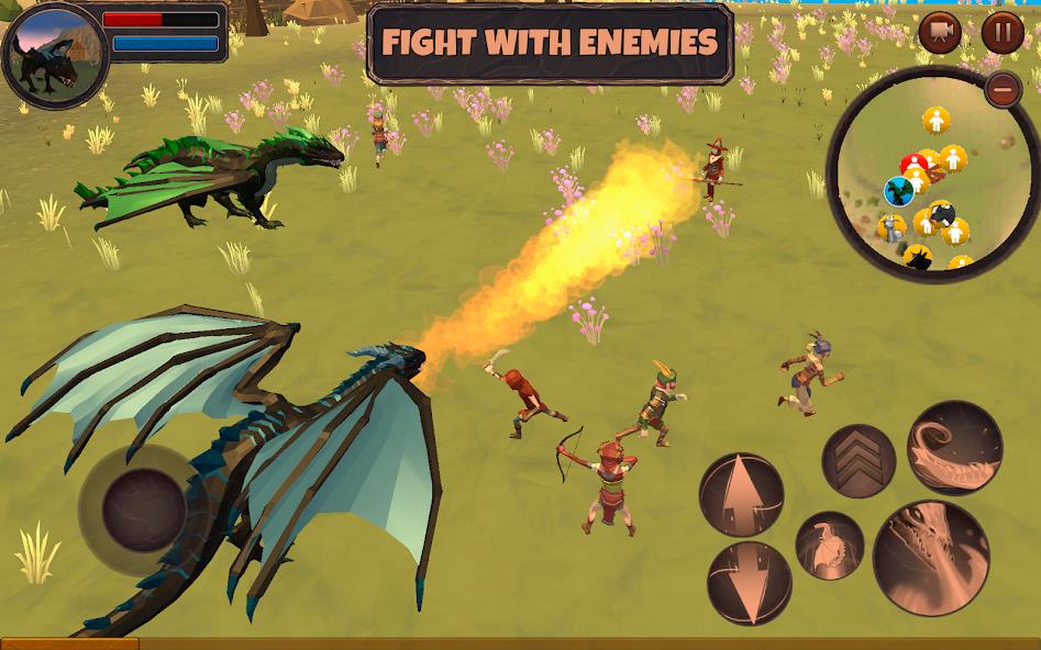 Dragon Simulator 3D Mod Schermafbeelding 1