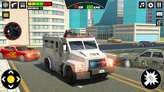Bank Cash Van Driver Simulator 螢幕截圖 1