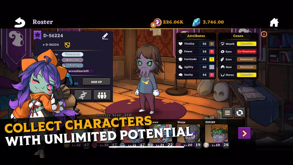 Devikins: RPG/ NFT/Crypto Game Tangkapan skrin 0