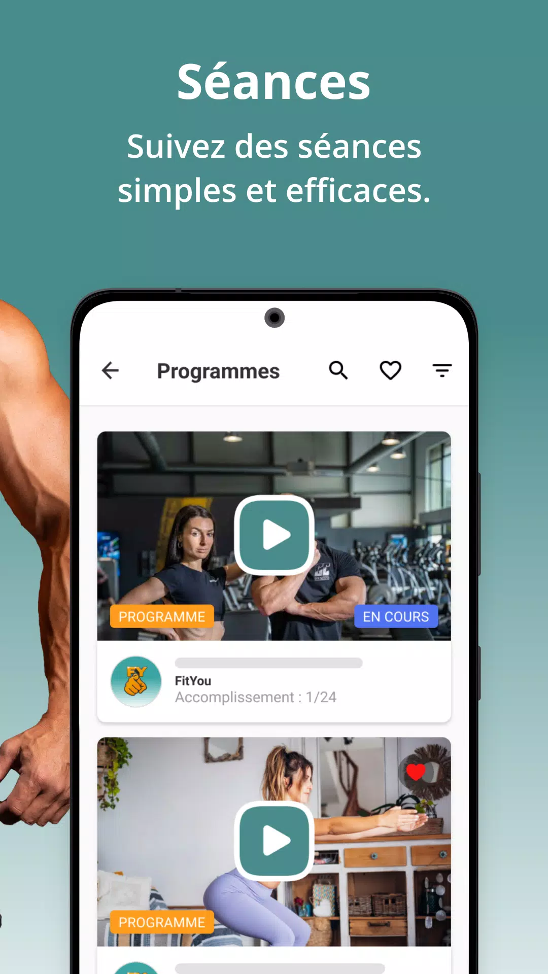 FitYou - Fitness, Nutrition スクリーンショット 2