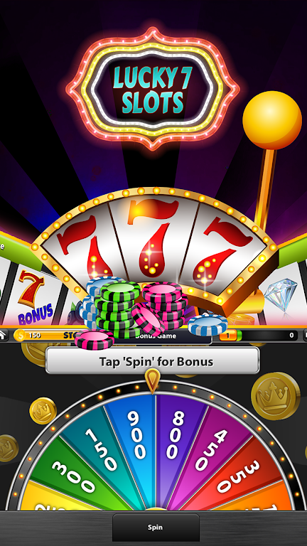 Lucky 7’s Slot Machines 螢幕截圖 0