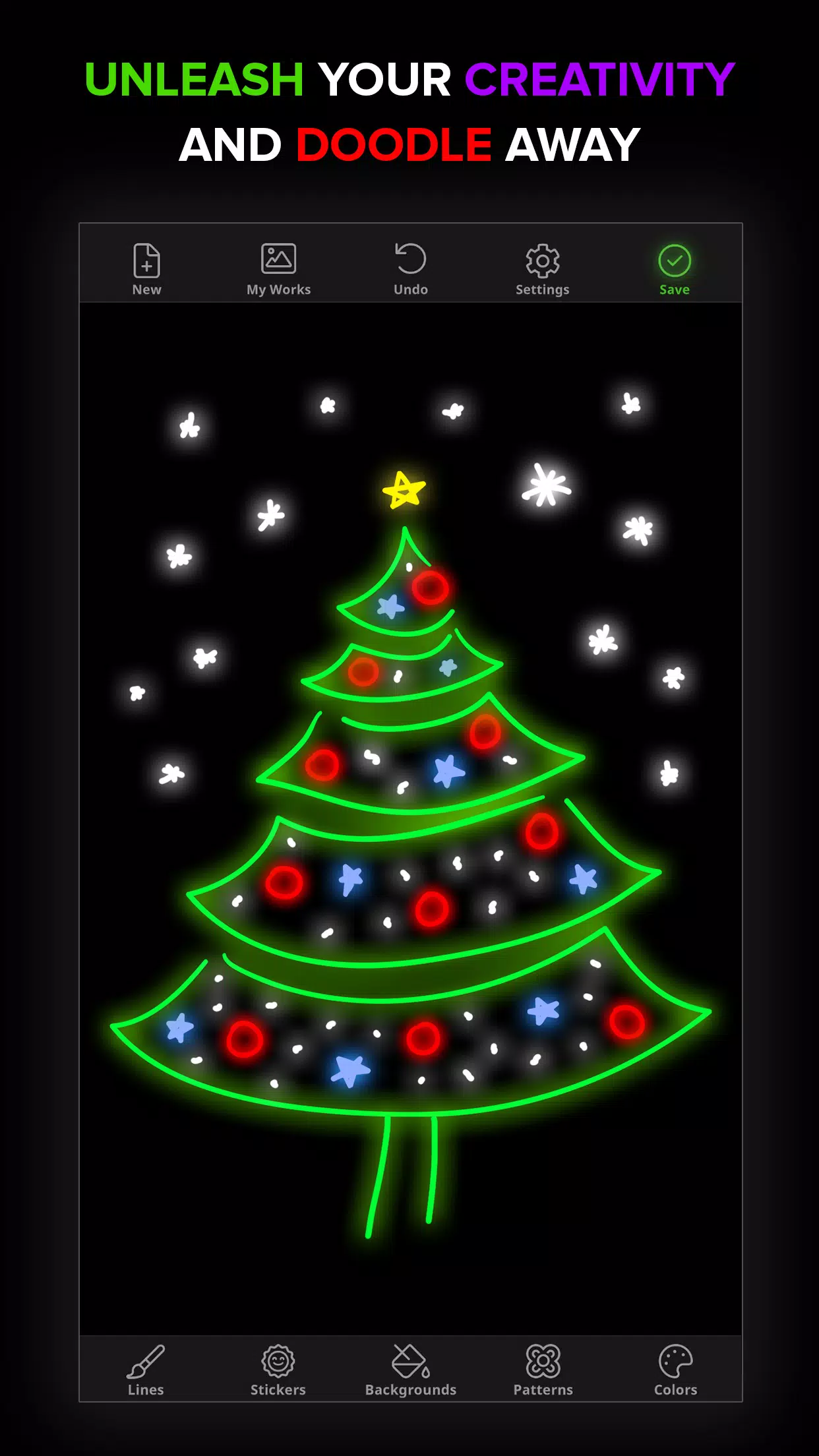 Doodle Art: Magic Drawing App 螢幕截圖 0