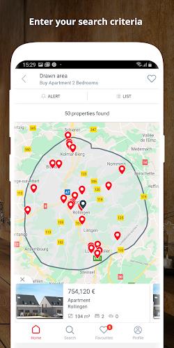 atHome Luxembourg Real Estate 螢幕截圖 2