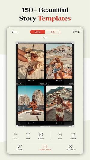 Tezza: Aesthetic Editor Screenshot 1