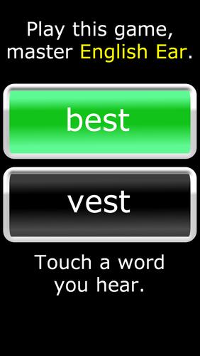 English Ear Game 2 Captura de pantalla 1