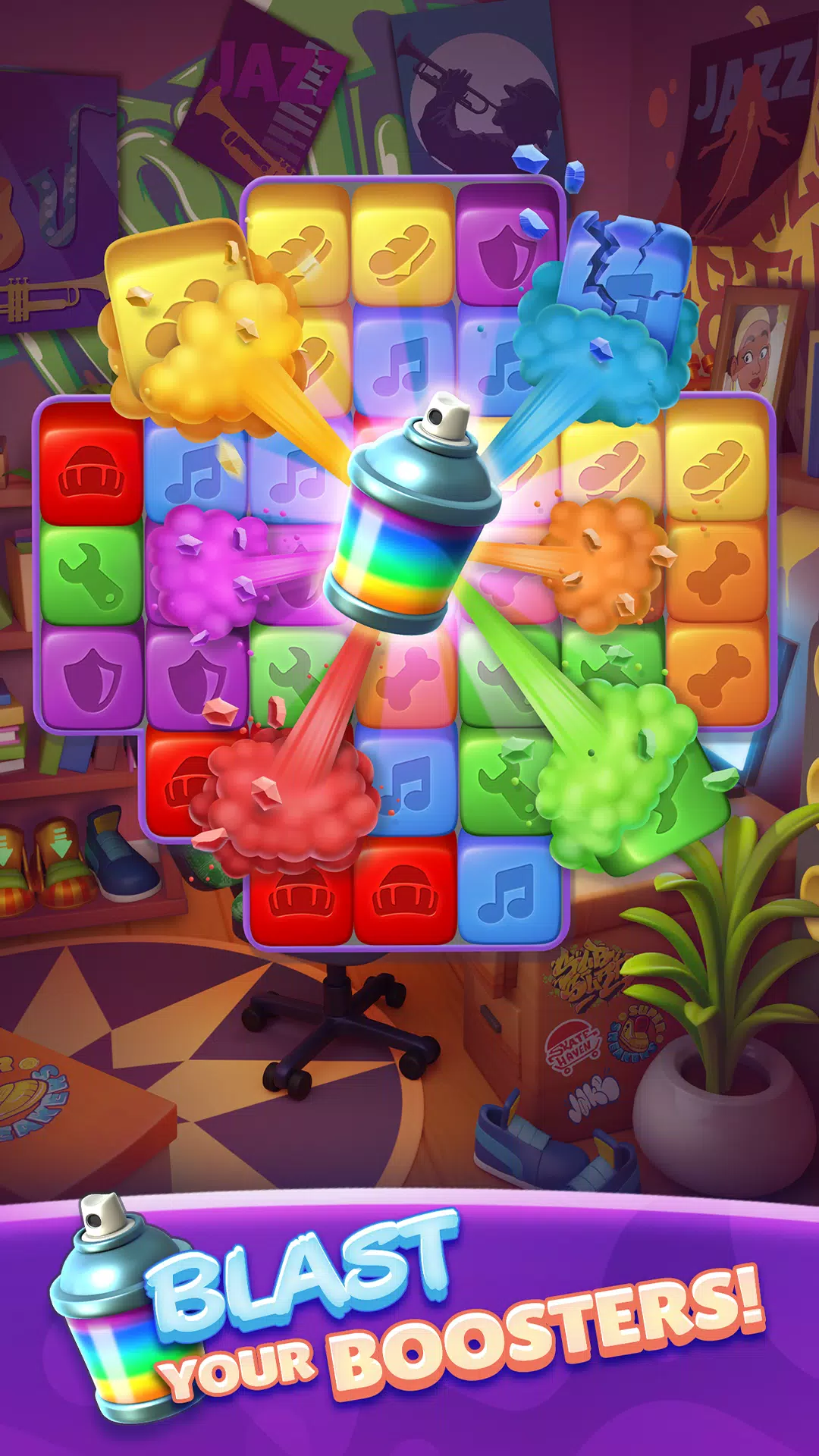 Subway Surfers Blast 螢幕截圖 2