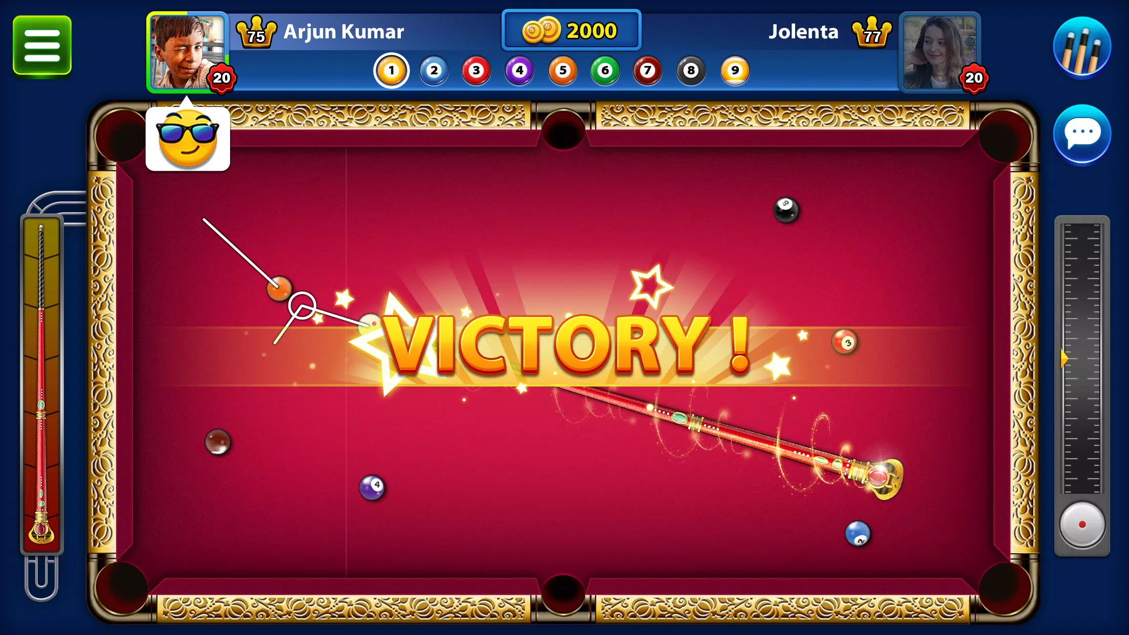 8 Ball & 9 Ball Pool 螢幕截圖 1