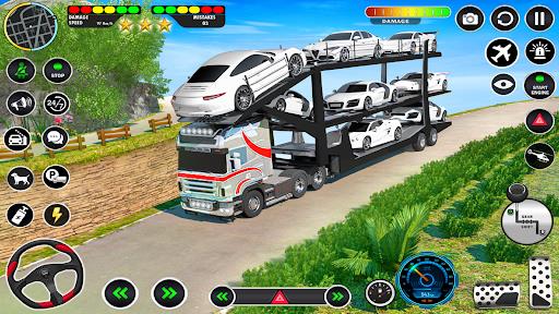Crazy Truck Transport Car Game Capture d'écran 0
