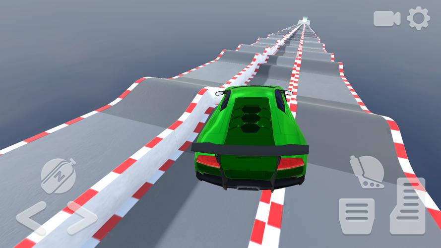 Mega Ramp Car Stunts Car Races Captura de tela 0