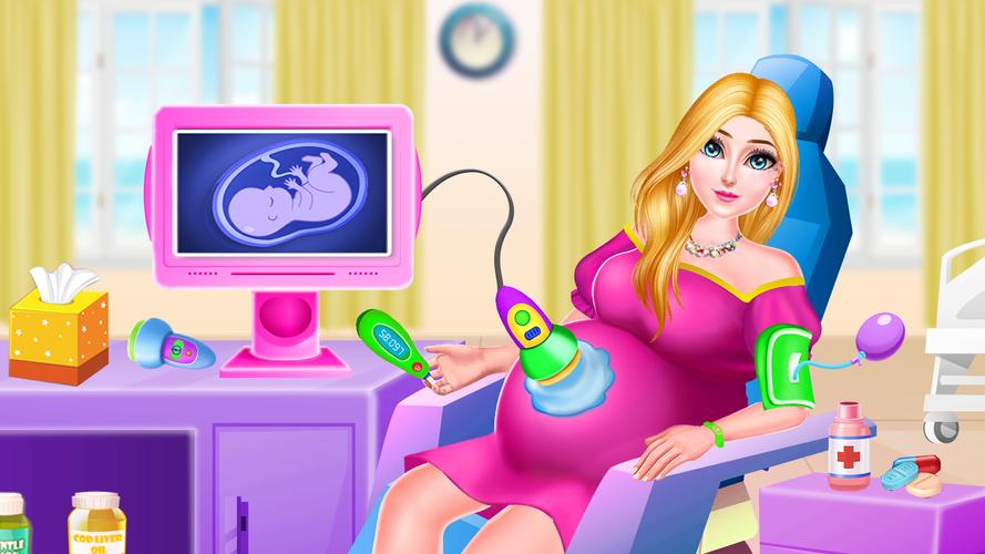 Pregnant Mommy Games Pregnancy スクリーンショット 0