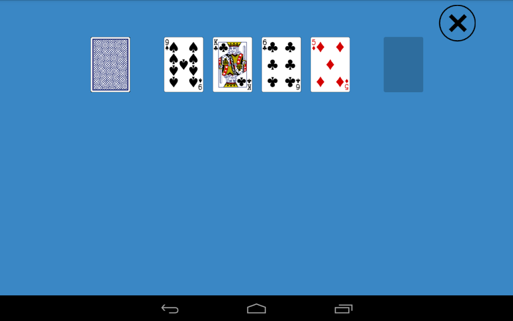Schermata Classic Aces Up Solitaire 0