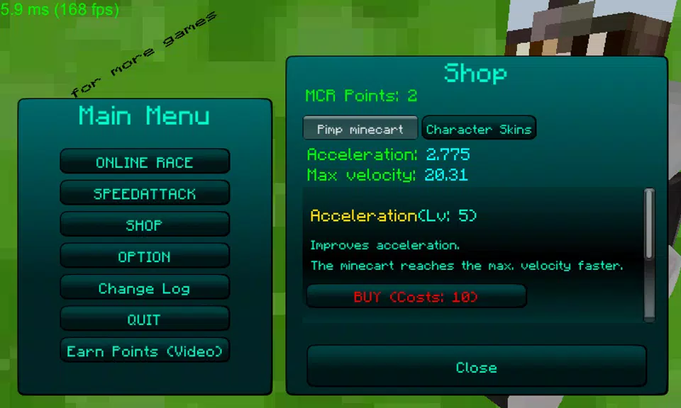 Minecart Race Adventures স্ক্রিনশট 2