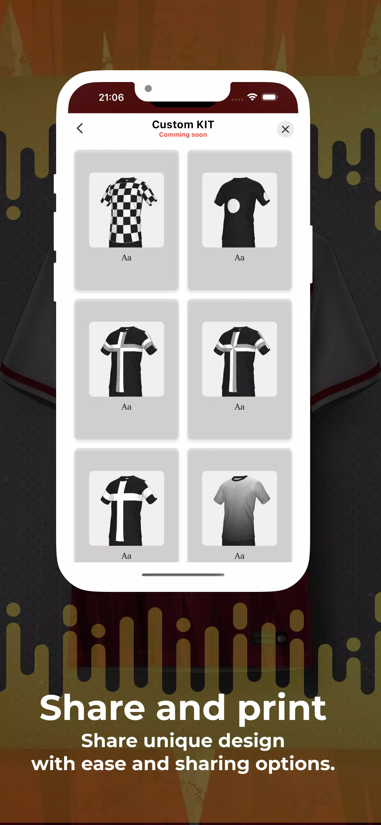 Football Jersey Kit Creator 螢幕截圖 3