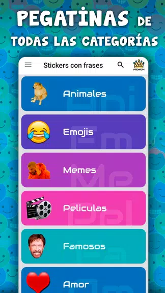 Memes con Frases para WhatsApp Capture d'écran 1