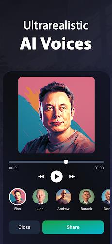 Voices AI - Change your Voice Ảnh chụp màn hình 1