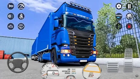 Euro Cargo Truck Simulator Pro 螢幕截圖 3