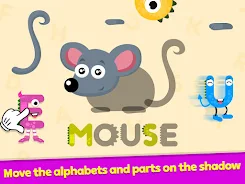 Funny alphabet ABC for kids 螢幕截圖 1