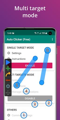 Auto Clicker - Automatic tap 螢幕截圖 1