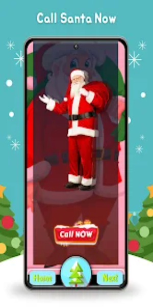 Facetime Santa Call Santa App 螢幕截圖 3