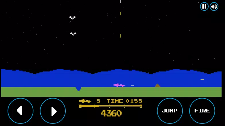 Moon Patrol Run Tangkapan skrin 1