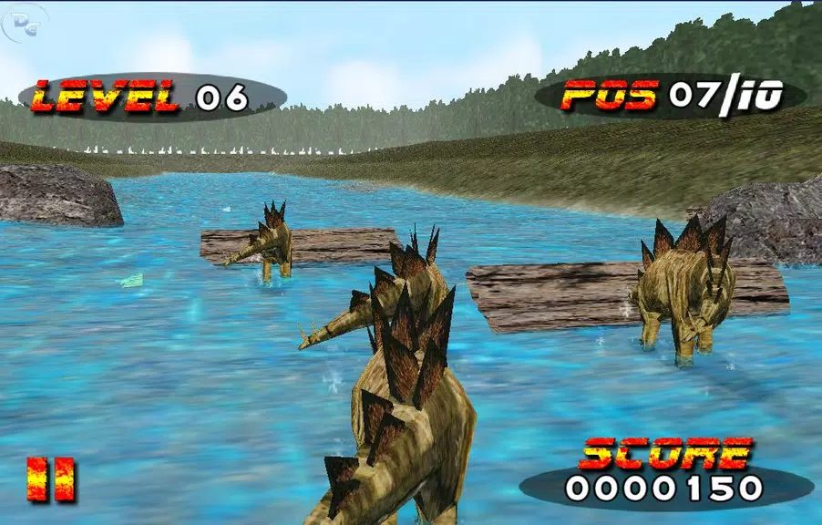 Jurassic Race Tangkapan skrin 1