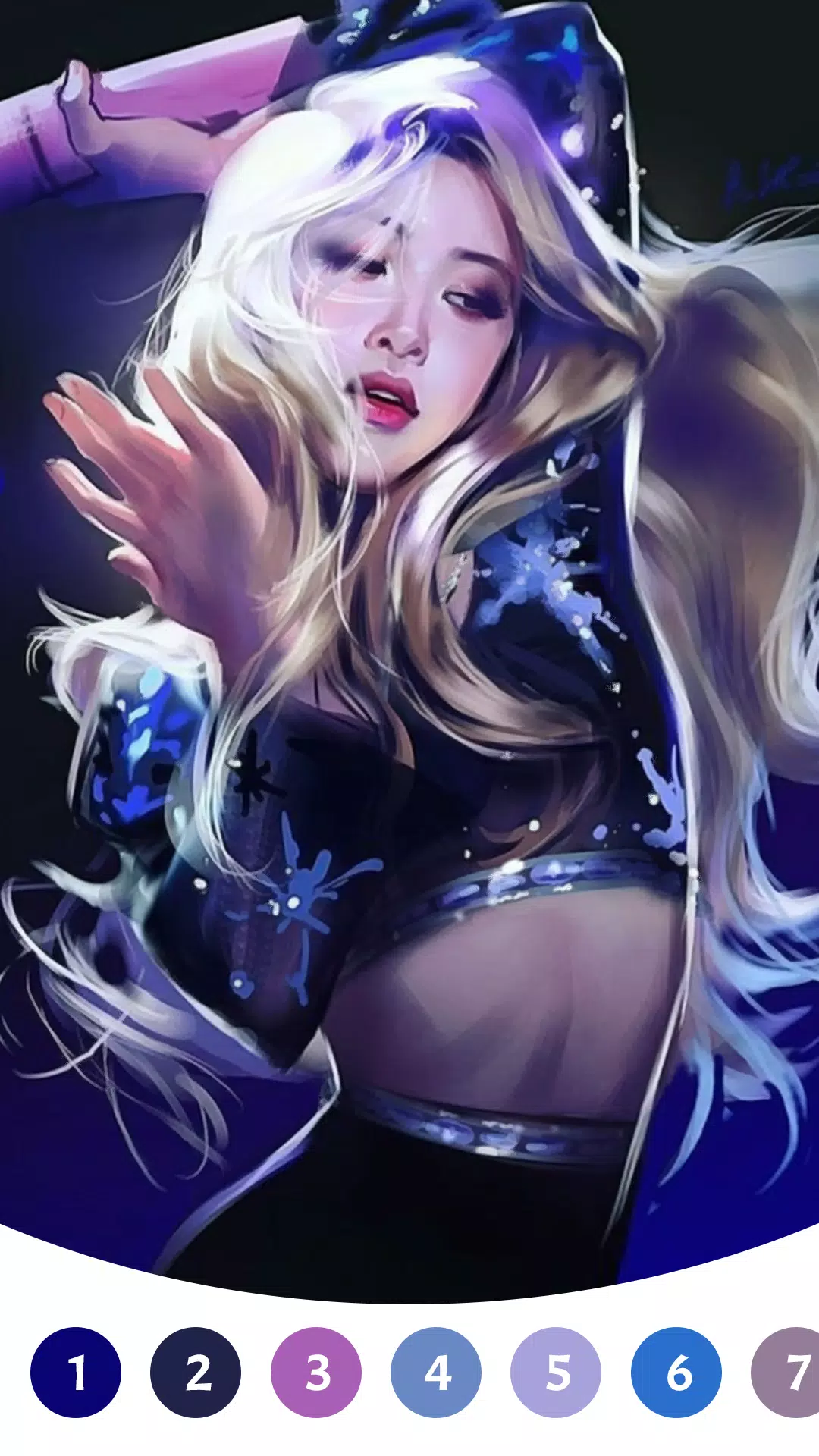 BlackPink Paint by Number Скриншот 2