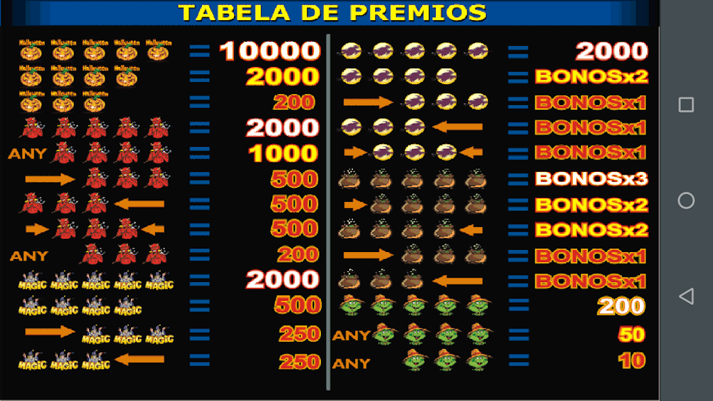 Halloween Slots Caça Níquel 螢幕截圖 2
