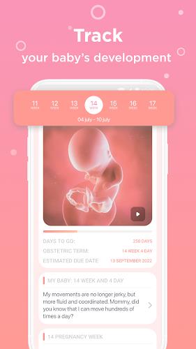 Pregnancy Tracker & Baby Guide 螢幕截圖 1