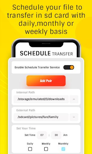 Auto Transfer:Phone To Sd Card 螢幕截圖 1
