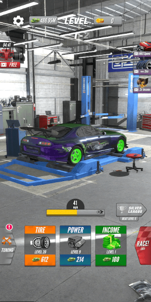 Dyno 2 Race - Car Tuning Schermafbeelding 2