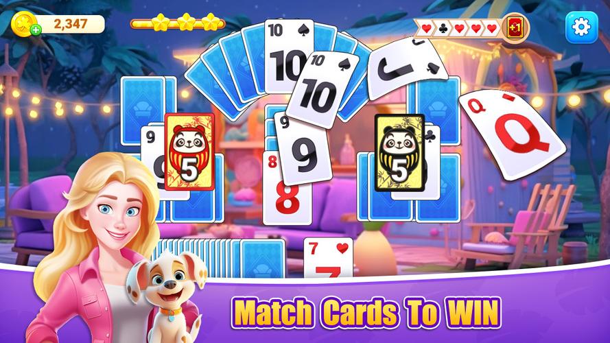 TriPeaks Solitaire Farm 螢幕截圖 2